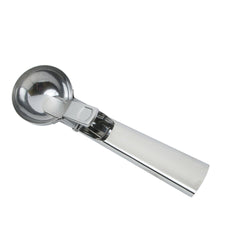 Premium Stainless Steel Ice Cream Scoop with Trigger – Heavy Duty, Ergonomic Handle for Hard Ice Cream, Gelato & More – Dishwasher Safe