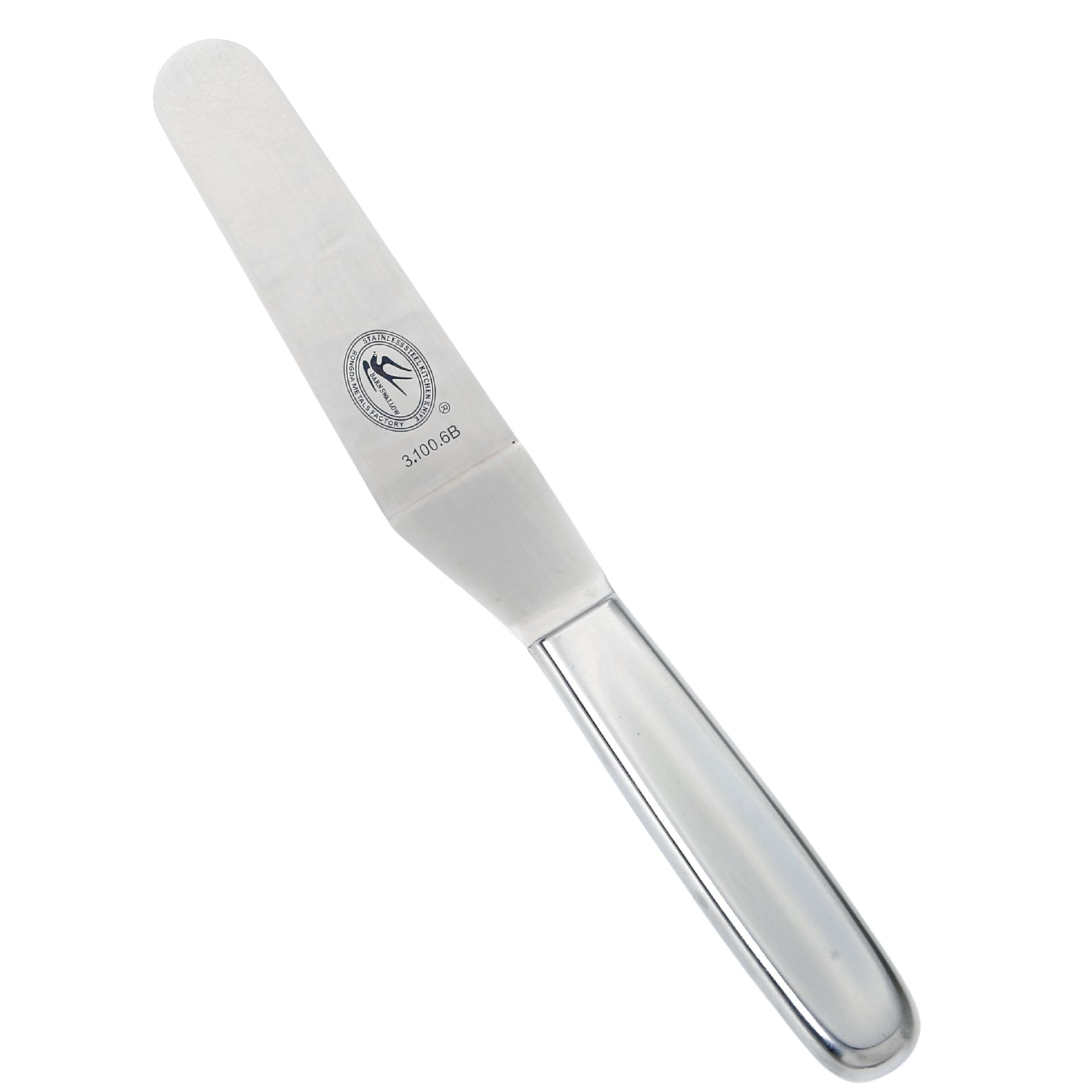 Professional Offset Spatula - Stainless Steel Icing Spreader with Ergonomic Handle for Cake Decorating, Frosting, and Baking