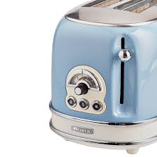 TOASTER Ariete 155 Vintage 2 Slice Toaster With 6 Toasting Levels BLUE