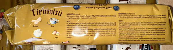 LADY FINGER BISCUITS 200GMS AMOTTI BRAND