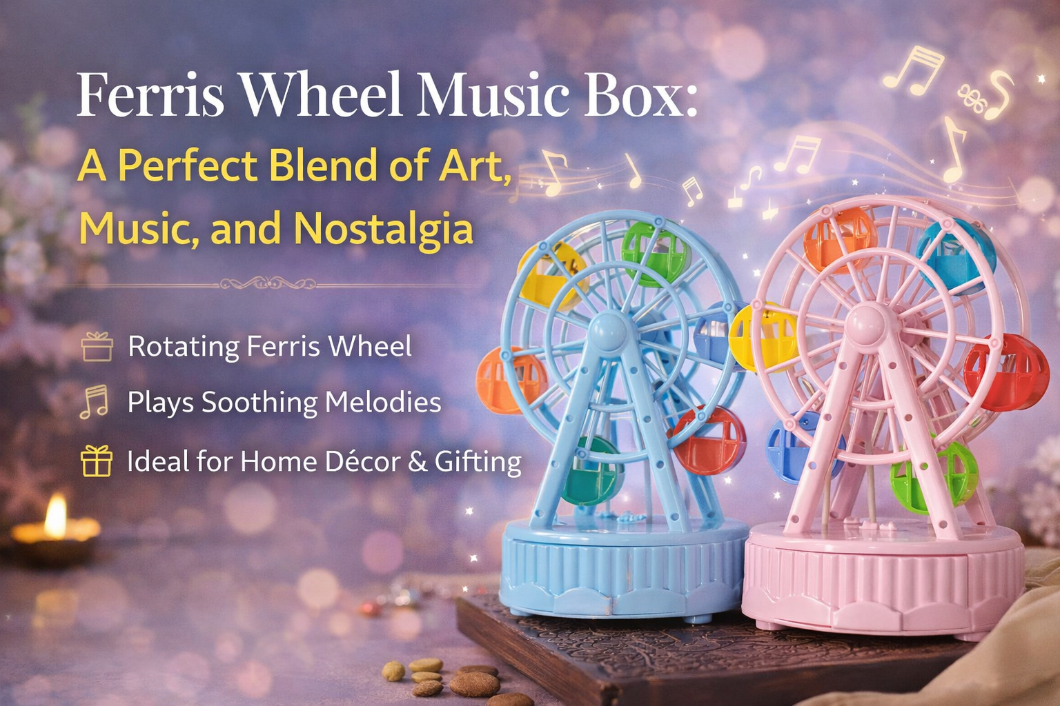 Ferris Wheel Music Box: A Perfect Blend of Art, Music, and Nostalgia