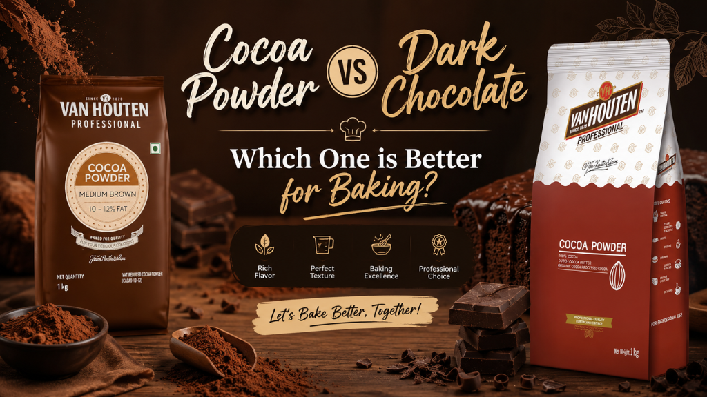 Cocoa Powder vs Dark Chocolate – Which One is Better for Baking?