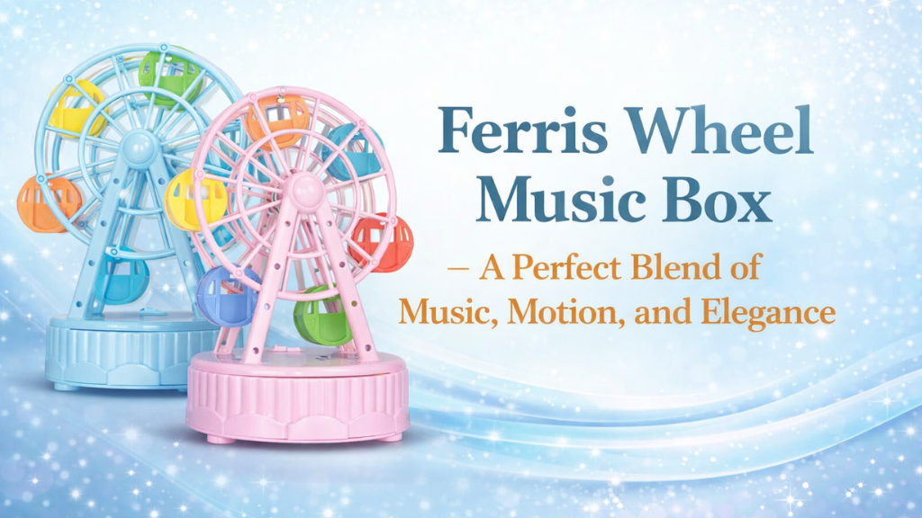 Ferris Wheel Music Box – A Perfect Blend of Music, Motion, and Elegance