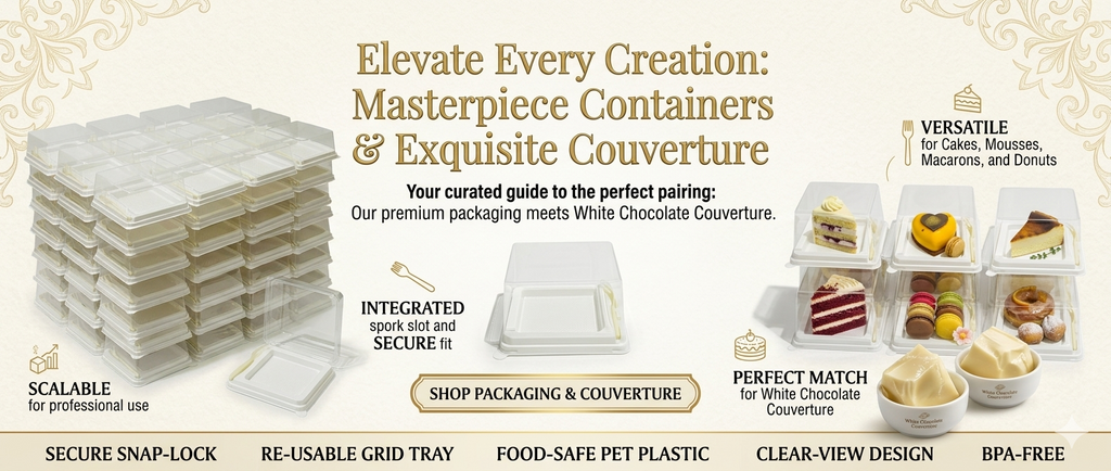 Clear Square Dessert Boxes: The Perfect Packaging for Modern Desserts