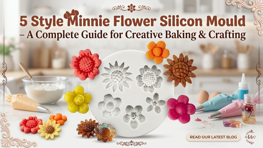 5 Style Minnie Flower Silicon Mould – A Complete Guide for Creative Baking & Crafting