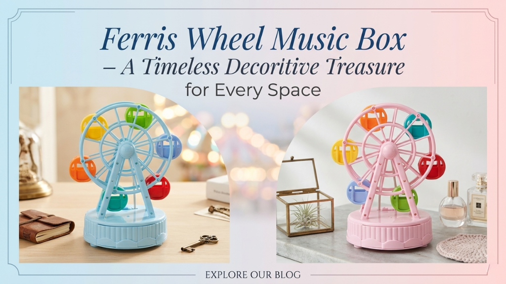 Ferris Wheel Music Box – A Timeless Decorative Treasure for Every Space