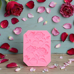 Silicone Rose Flower Mold
