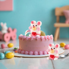 MARSHMALLOW CUTE TEDDY WITH HEARTS 10 PCS PACKING