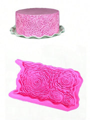 Rose Onlay Silicone Mould