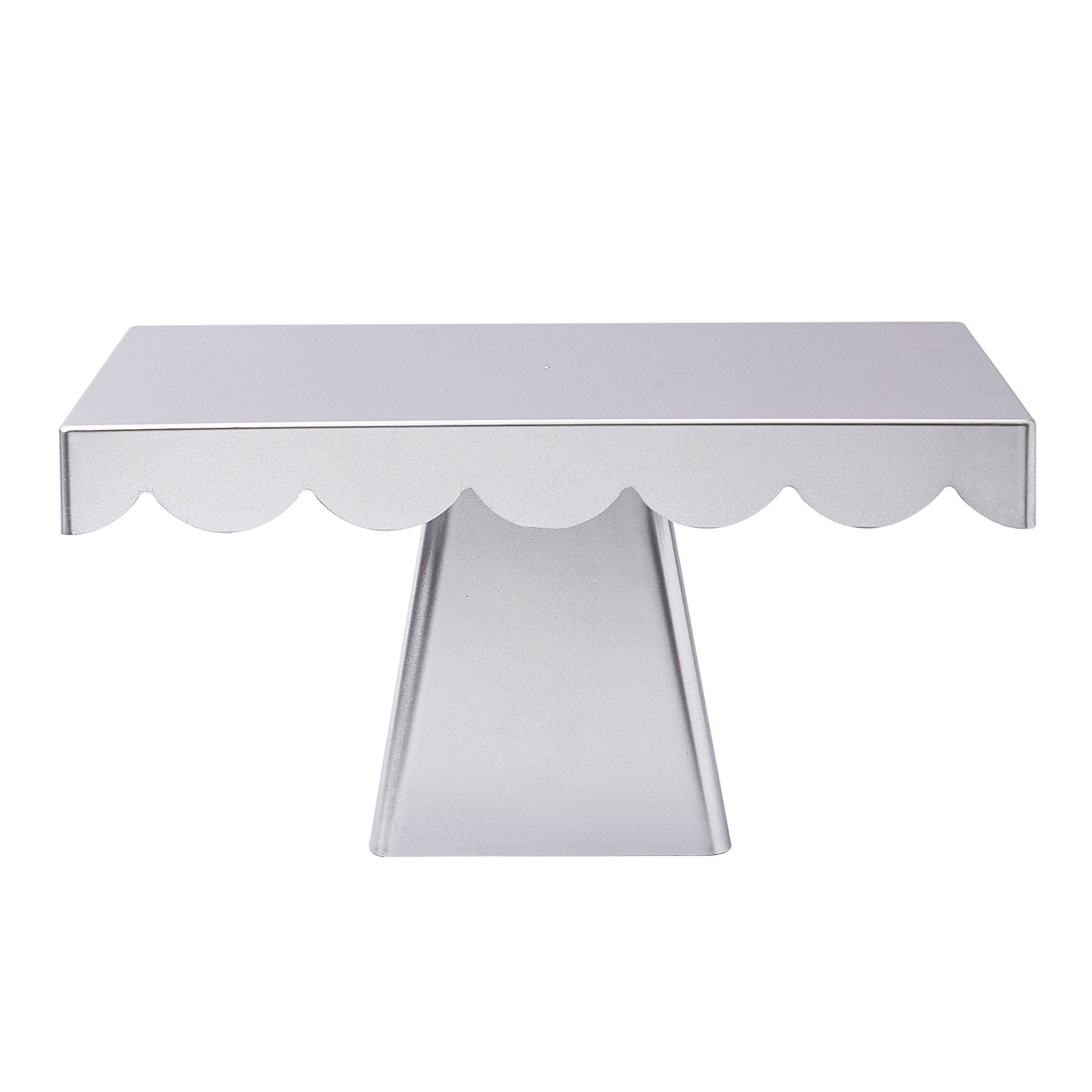 Rectangular Metal Cake Stand –  Dessert Display Stand for Cakes & Pastries