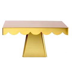 Rectangular Metal Cake Stand –  Dessert Display Stand for Cakes & Pastries