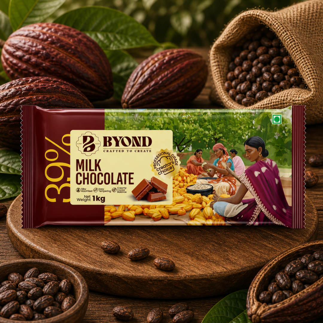 Byond Milk Chocolate 39% Cocoa 1kg