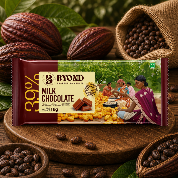 Byond Milk Chocolate 39% Cocoa 1kg