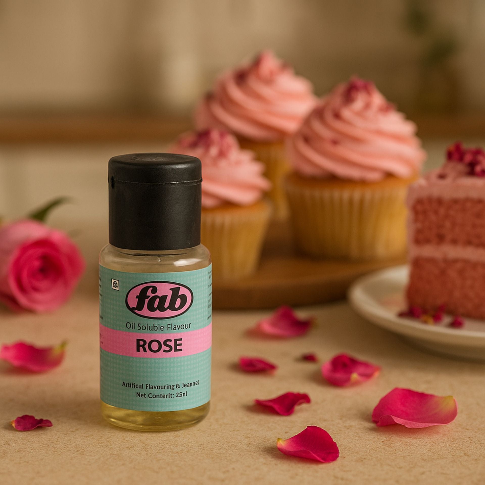 FAB Rose Oil Soluble Flavor
