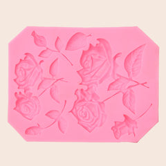 Silicone Rose Flower Mold