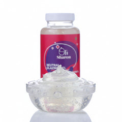 Sharon Neutral Glazing Gel - Professional Mirror Glaze for Cakes & Pastries (300g)