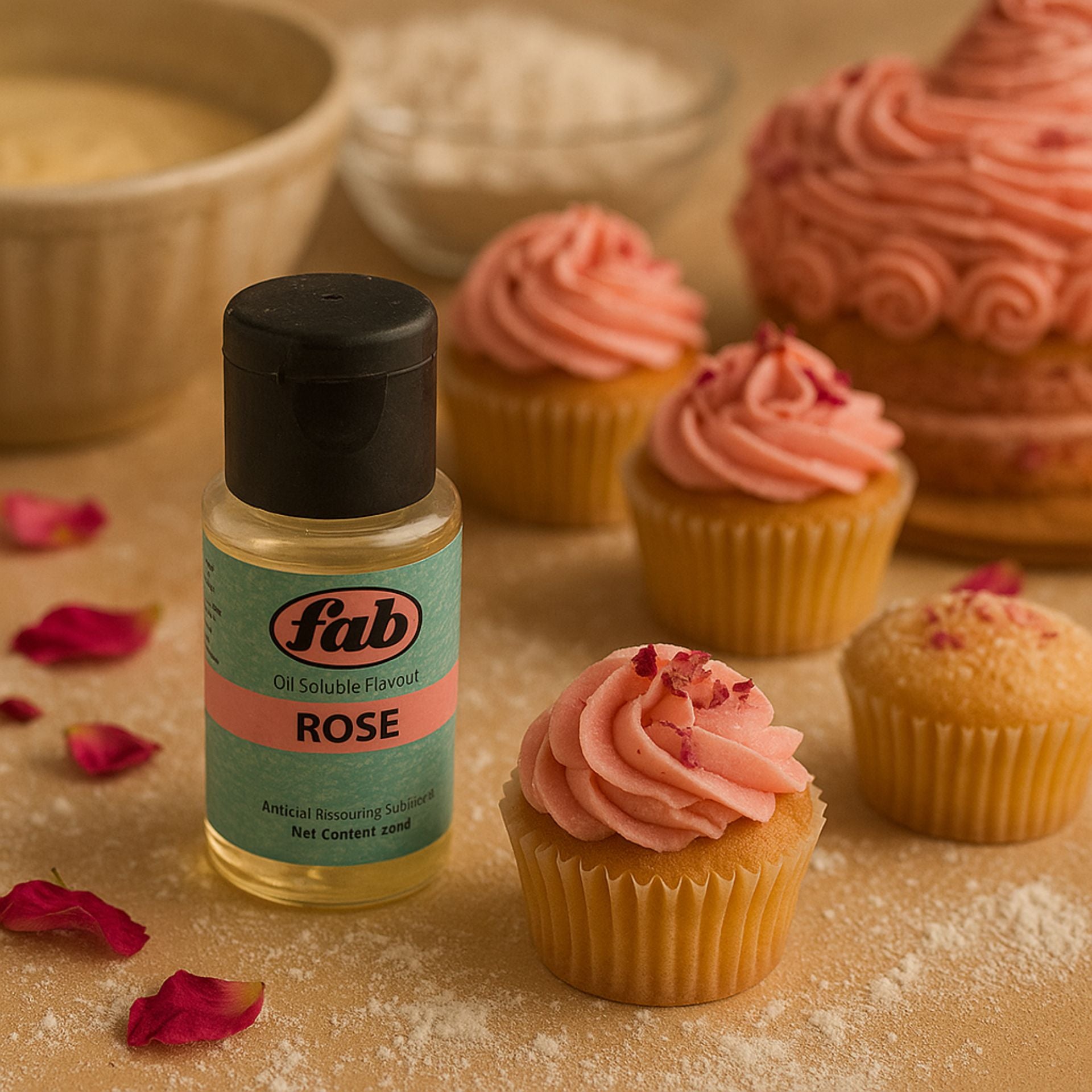FAB Rose Oil Soluble Flavor