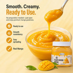 Apyura Fresh Mango Filling | Premium Mango Filling for Cakes & Desserts