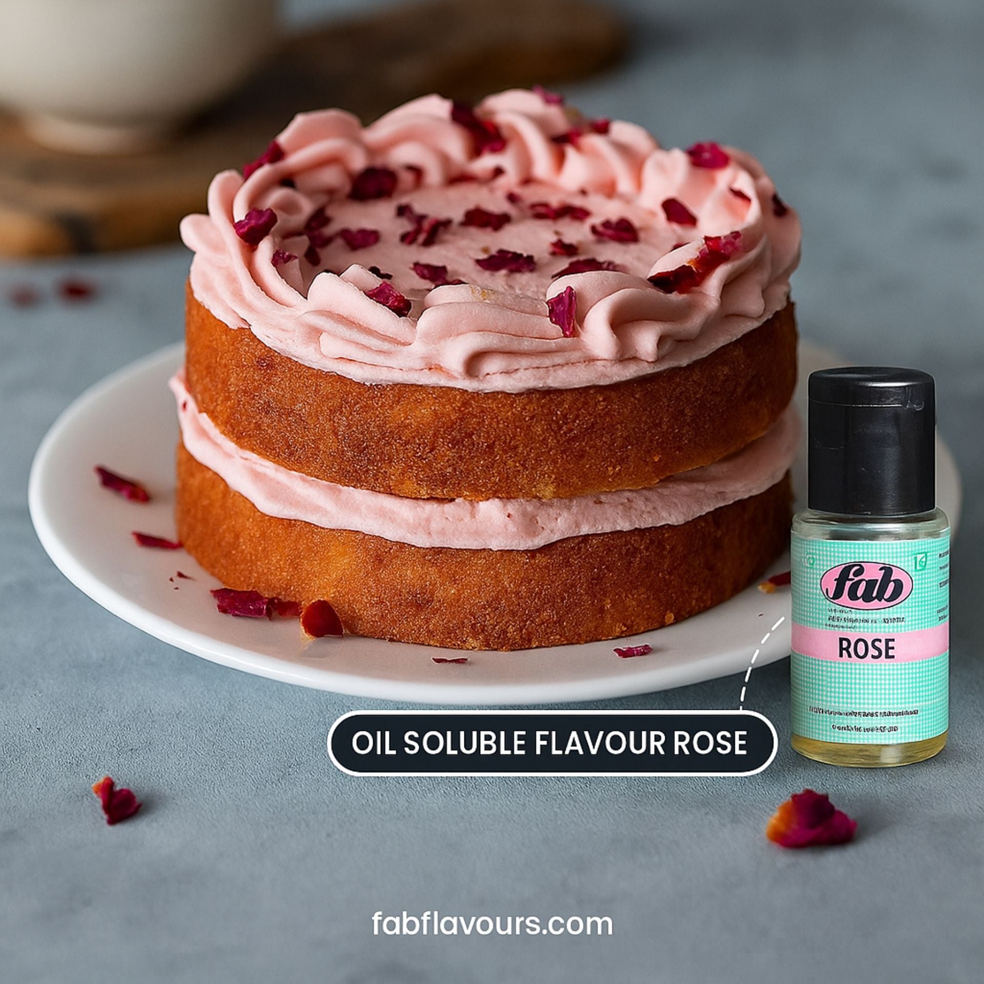FAB Rose Oil Soluble Flavor