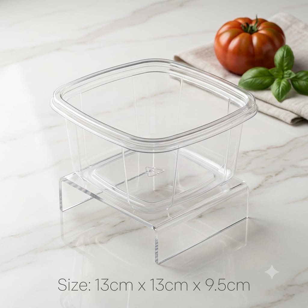 13x13x9.5 Square Container