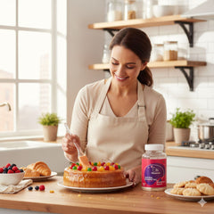 Sharon Neutral Glazing Gel - Professional Mirror Glaze for Cakes & Pastries (300g)