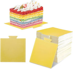 SQUARE PASTRY BASE (  PACK OF 100  )