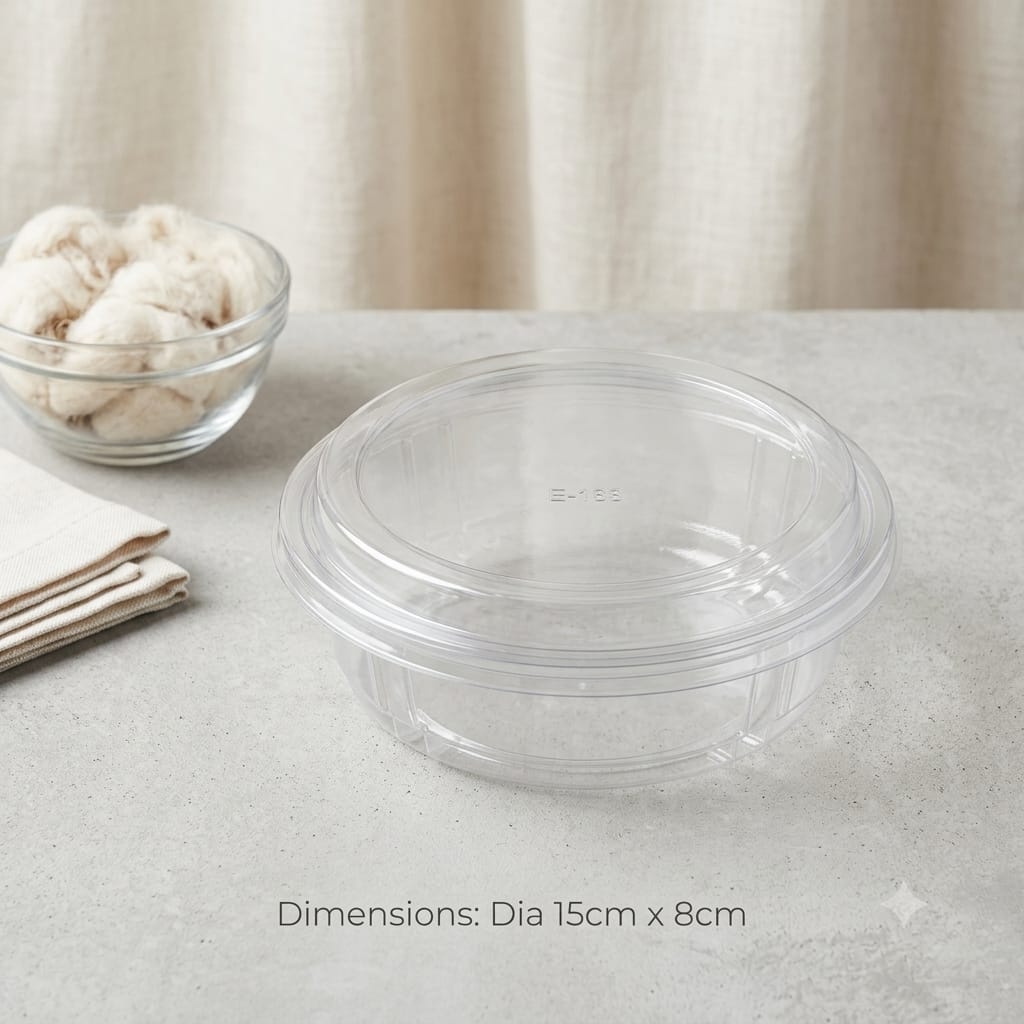 15x8 Round Container