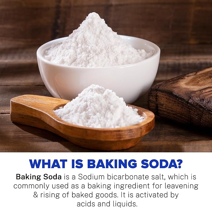 Baking Soda , 500gms [Food Grade Sodium Bicarbonate, Perfect for Baking / Cooking / Cleaning, Triple Refined]