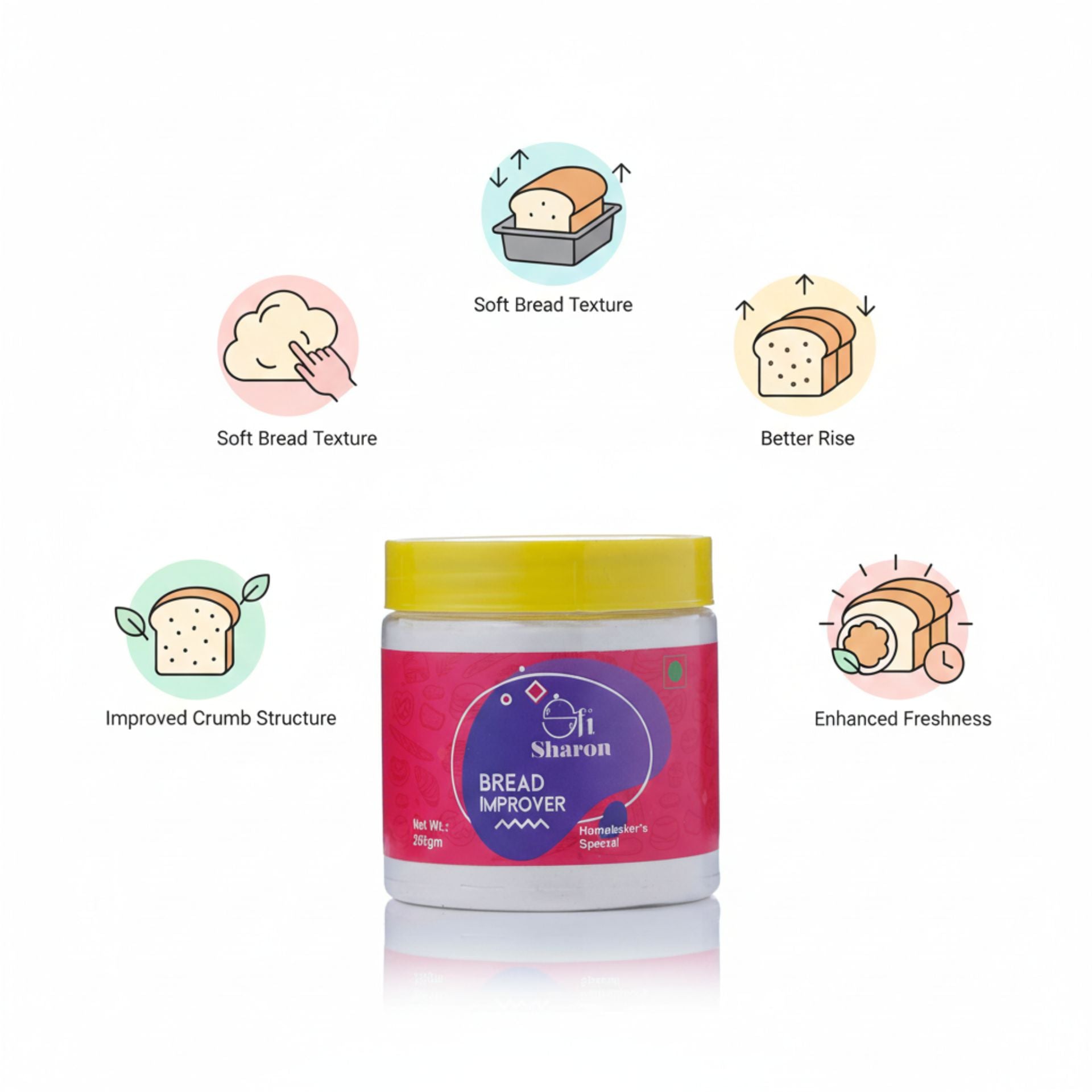 SHARON BREAD IMPROVER 250GM