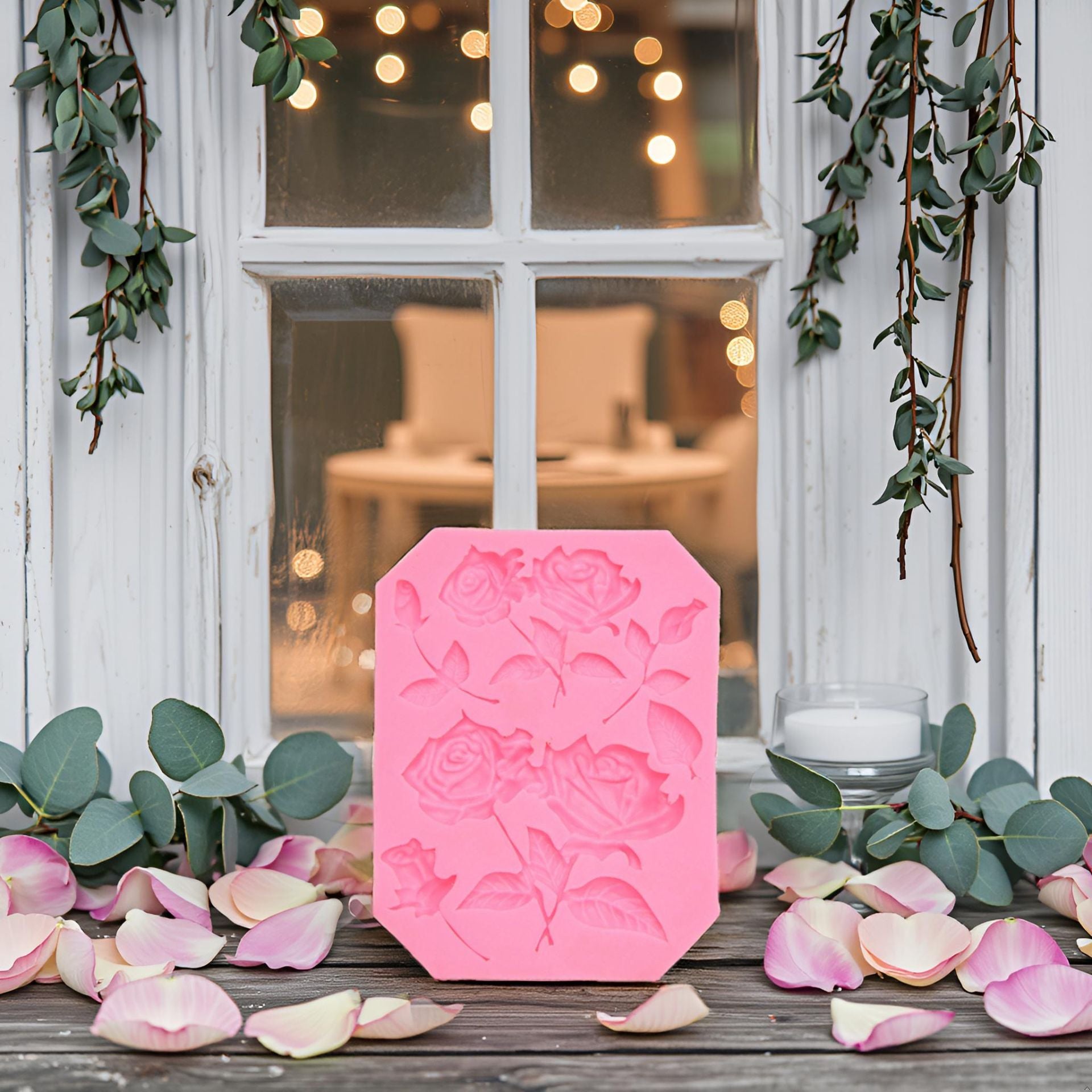 Silicone Rose Flower Mold