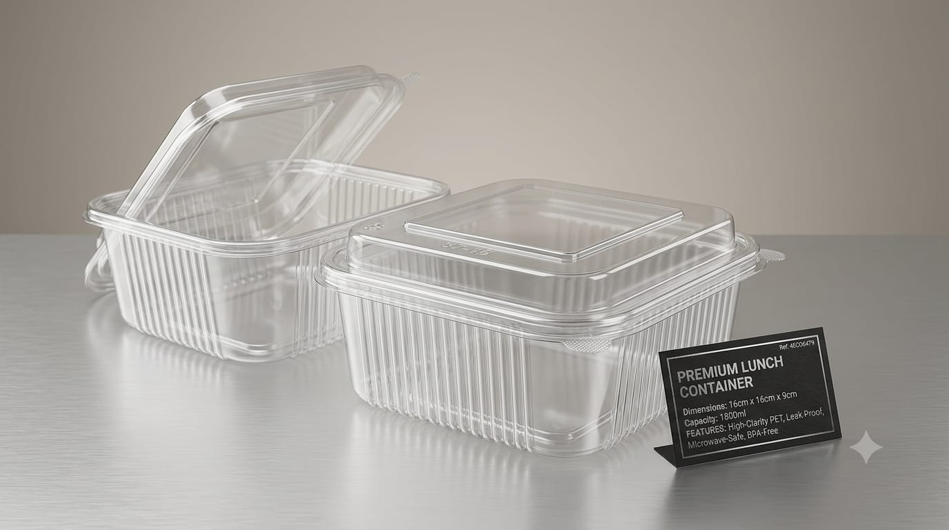 16x16x9 Lunch Container