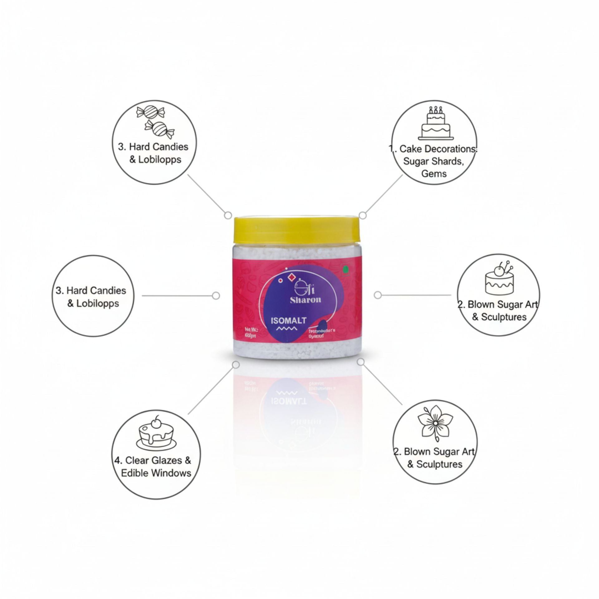 Sharon Isomalt Homemaker's Special Isomalt – 400gm