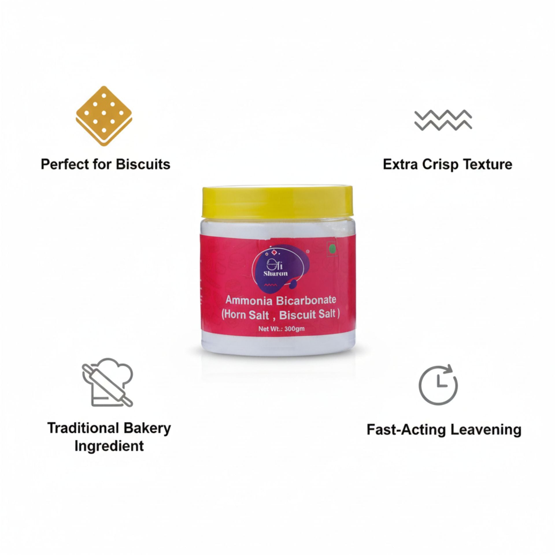 SHARON AMMONIA BICARBONATE 300GM