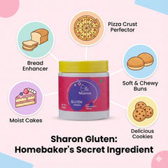 Sharon Gluten Homemaker's Special Vital Wheat Gluten – 250gm