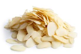 Sliced Blanched California Almonds, 1/2kg (Badam Flakes, Perfect for Garnish, Baking and Salads)