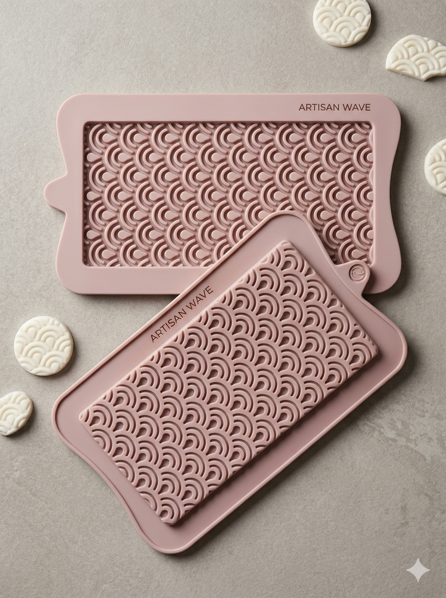 Artisan Wave Silicone Chocolate Mold