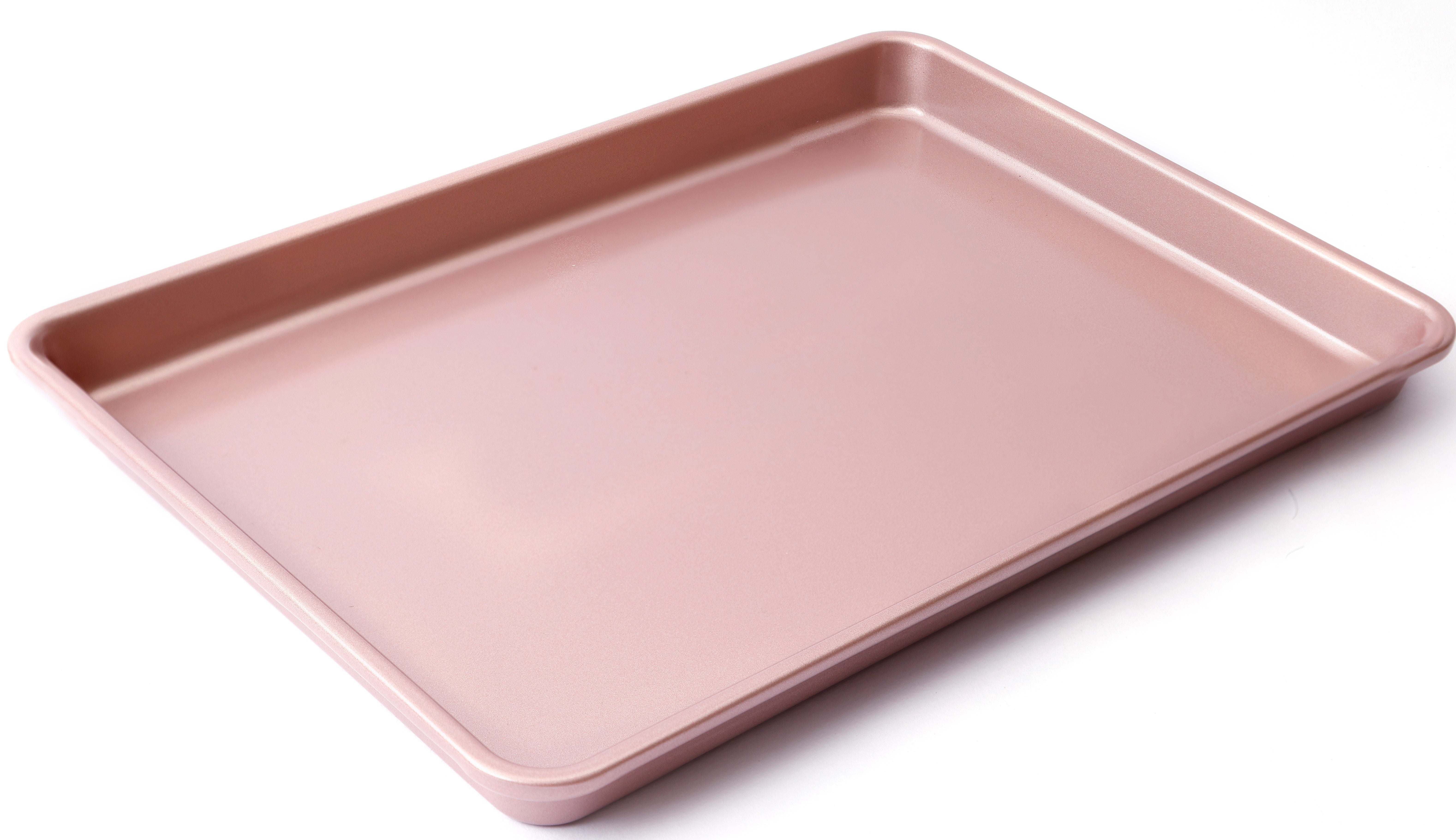 Rose Gold Non-Stick Baking & Roasting Tray | Baking Cart 32x22x2cm