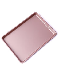 Rose Gold Non-Stick Baking & Roasting Tray | Baking Cart 32x22x2cm