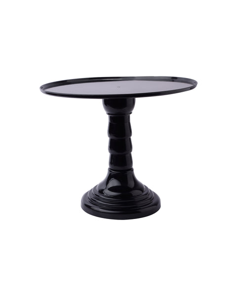 Classic Black Pedestal Cake Stand | Baking Cart