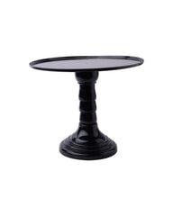 Classic Black Pedestal Cake Stand | Baking Cart