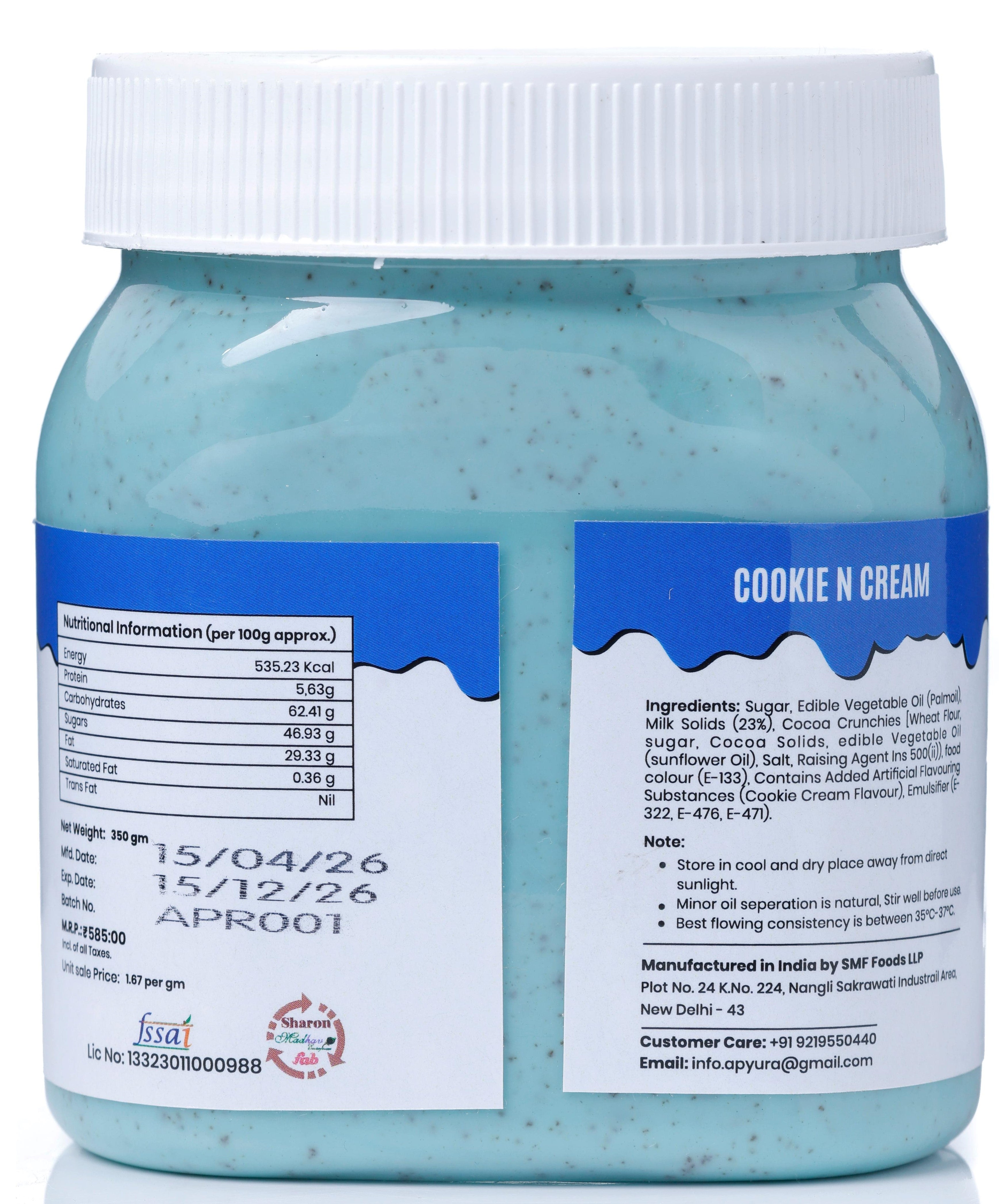 Cookie n Cream Premium Spread