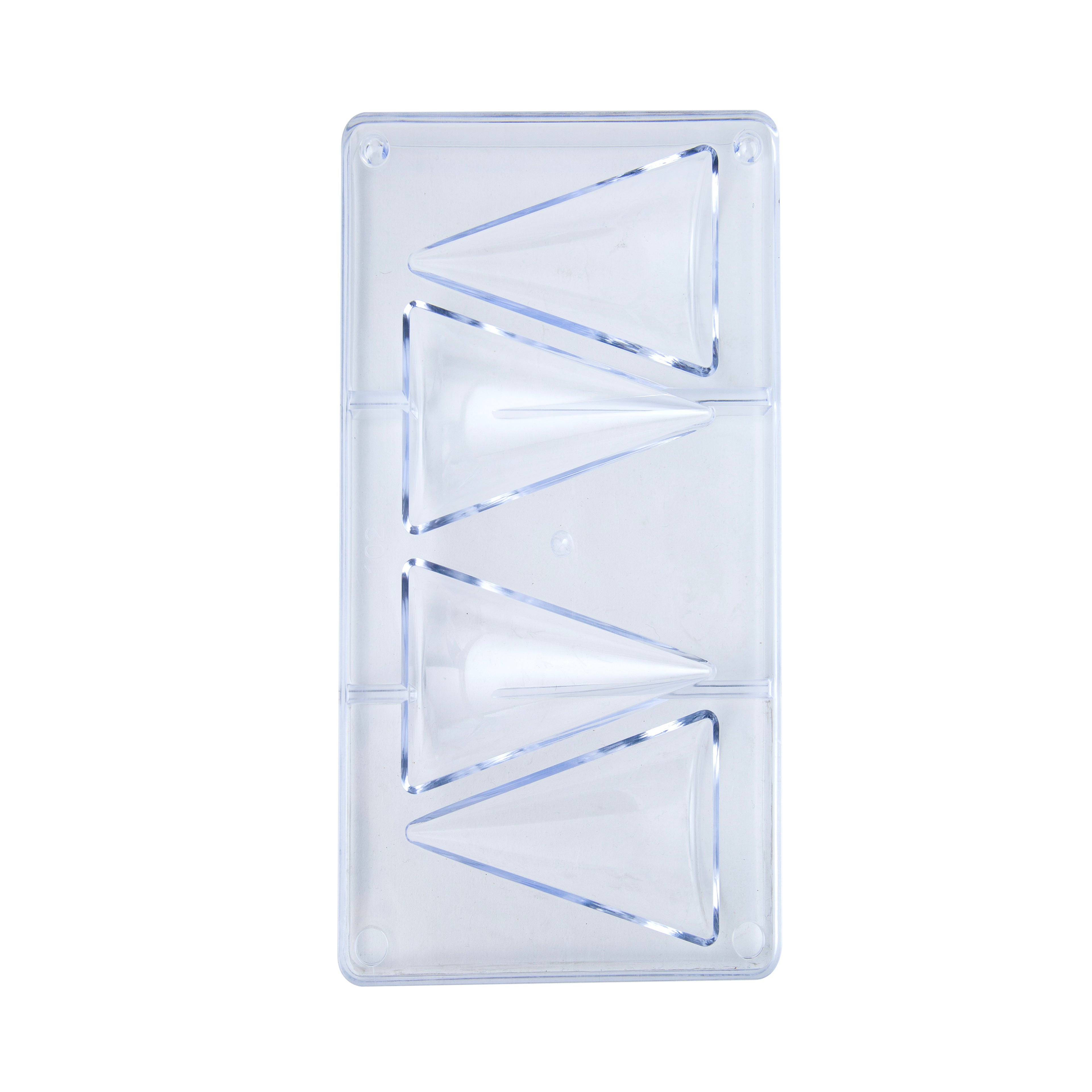 Clear Acrylic Triangle Quilting Template Ruler – Precision Patchwork Sewing & Fabric Cutting Guide