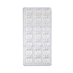 Polycarbonate Coffee Bean Chocolate Mold – 21 Cavity Professional Chocolate Making Mold