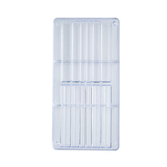6-Cavity Chocolate Bar Mold – Premium Polycarbonate Mold for Artisan Chocolate Bars, Candy & Confectionery Making