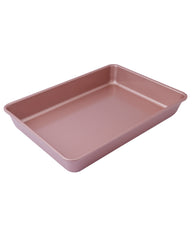 Premium Rose Gold Deep Baking & Roasting Tray | Baking Cart