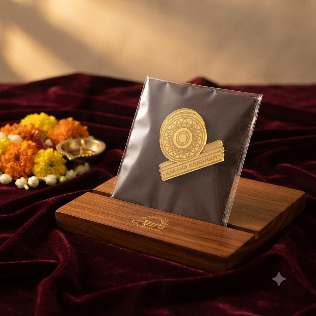 Designer Raksha Bandhan Emblem Topper