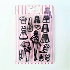 Fashion Dress Plastic Cutter Set