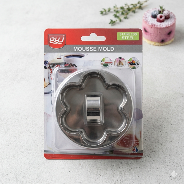 Flower Mousse Ring Mold