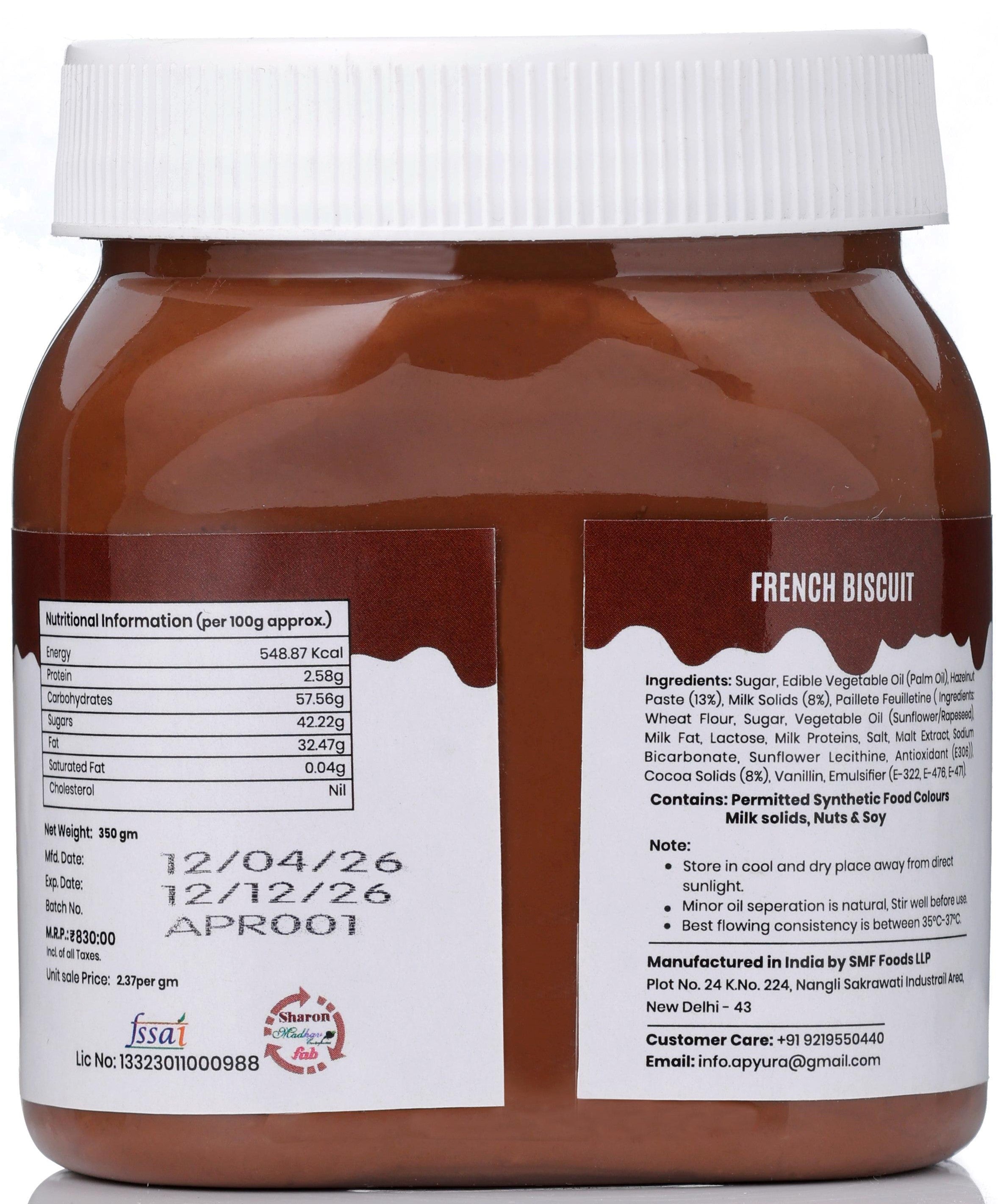 French Biscuit Filling Premium Spread