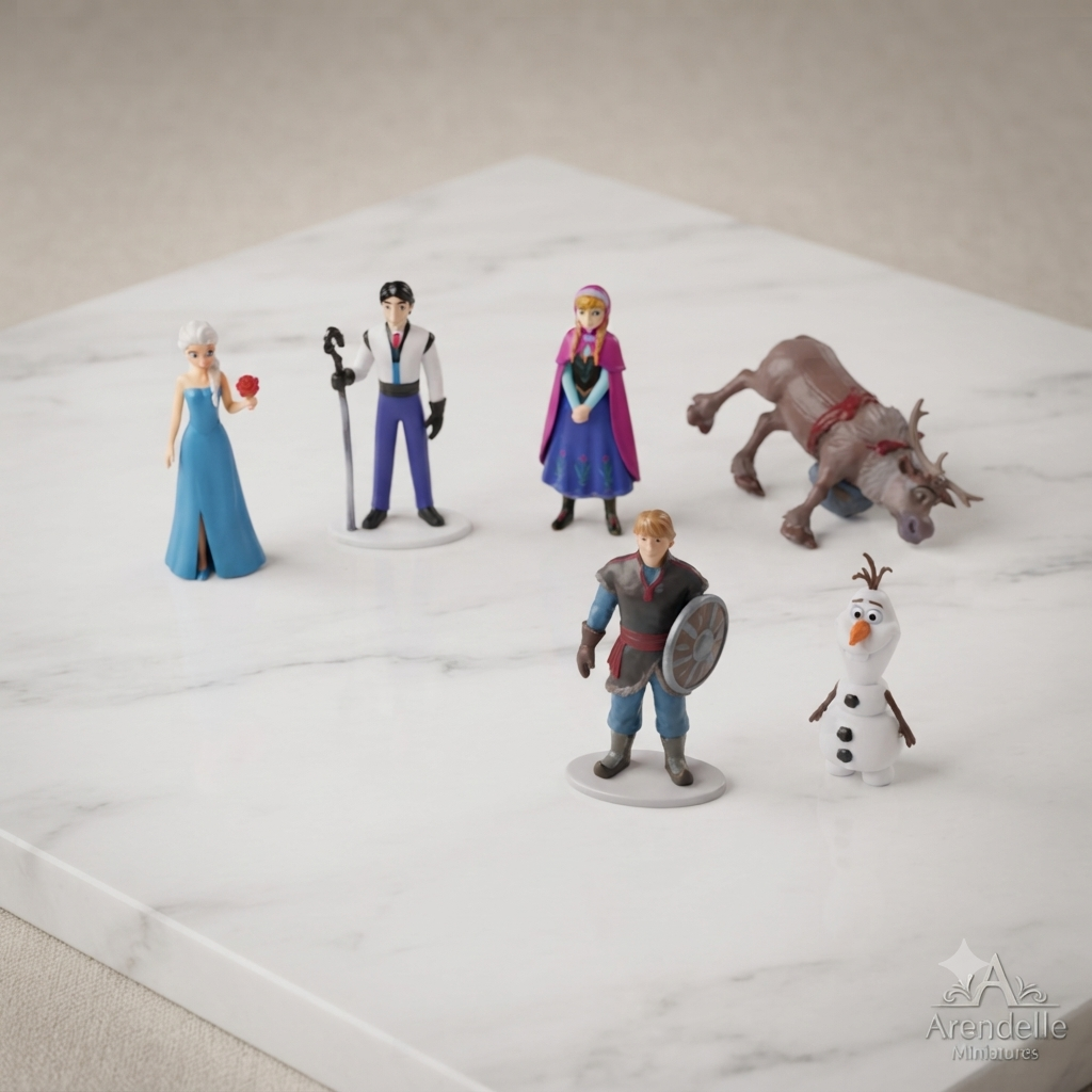 Frozen Character Cake Topper Set